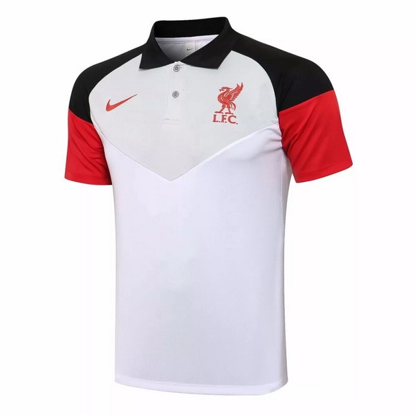 Polo Liverpool 2021/22 Gris Blanco